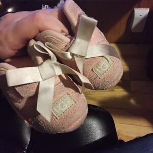 UGG Pink Jessie Bow